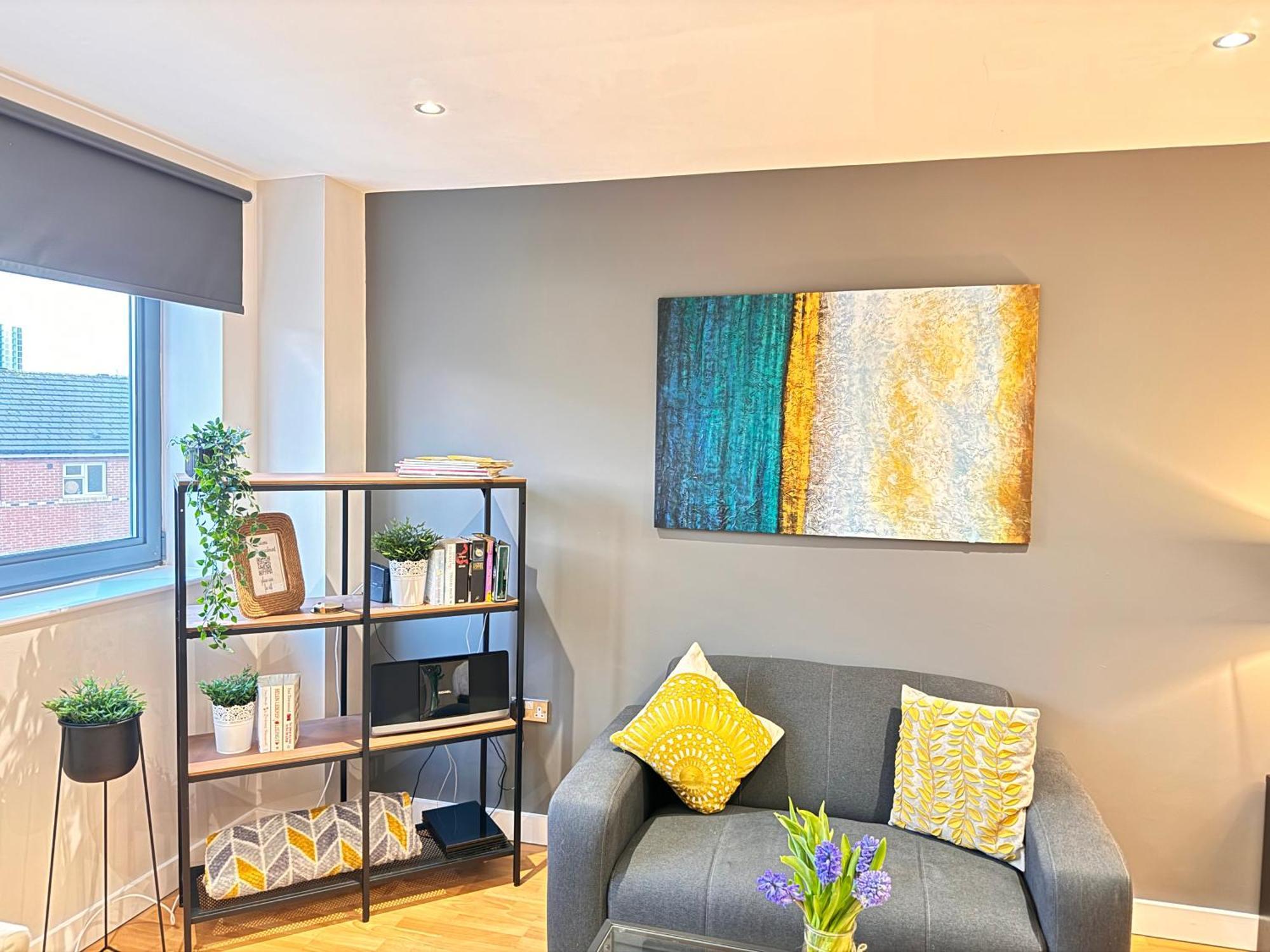 Perfectly Located City Centre Studio Apartment - West One With Free Wifi, Gym Access, Netflix Sheffield Exterior foto